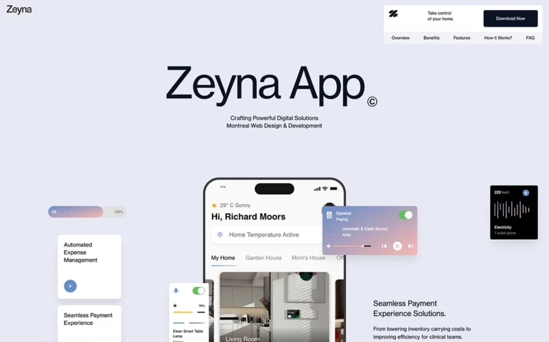 App landing theme demo preview
