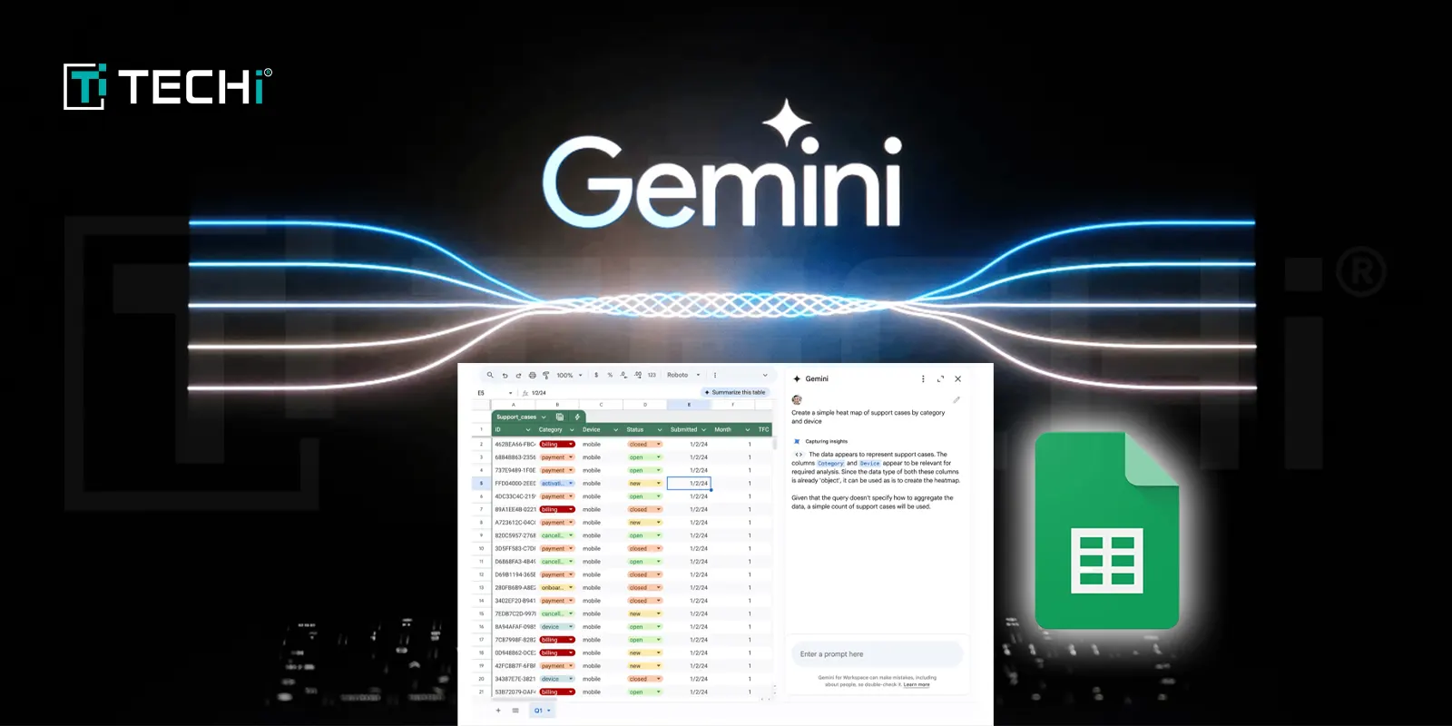 Google Sheets Gets a Gemini AI Upgrade for Smarter Data Analysis