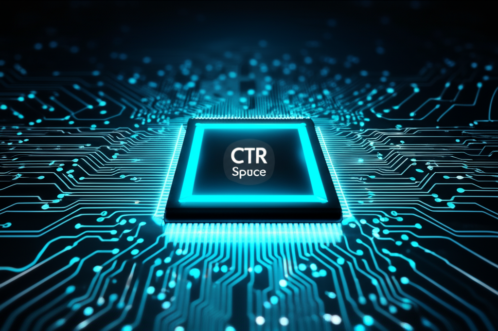 Abstract image representing the flow of data and technological change impacting Google AdSense, with interconnected nodes and lines highlighting the influence of AI and evolving user behavior.
